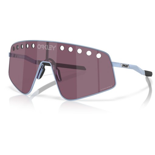 Photo produit de Oakley Sutro TI Sweep Lunettes - Polished Stonewash/Prizm Road Black - OO6025-0438