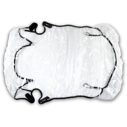 Foto de CUBE Funda Impermeable para Remolque Bici Niños Double CMPT - transparente