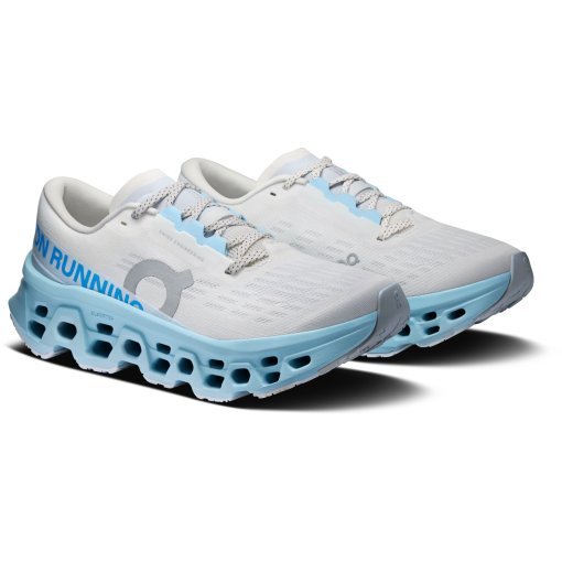 Bild von On Cloudmonster 3 Laufschuhe Damen - Ivory | Topaz