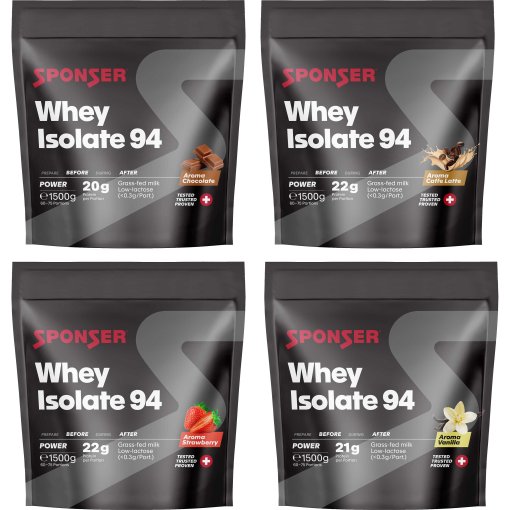 Picture of SPONSER Whey Isolate 94 - Protein Beverage Powder - 1500g