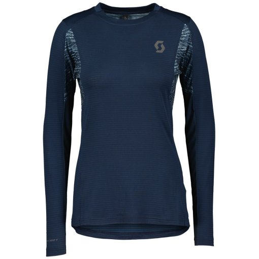 Foto de SCOTT Camiseta de Manga Larga Mujer - Trail Run - midnight blue/glace blue