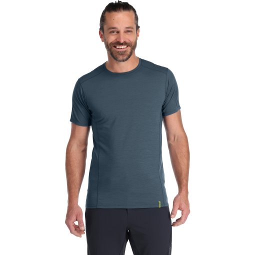 Foto de Rab Camiseta Hombre - Syncrino Base - orion blue