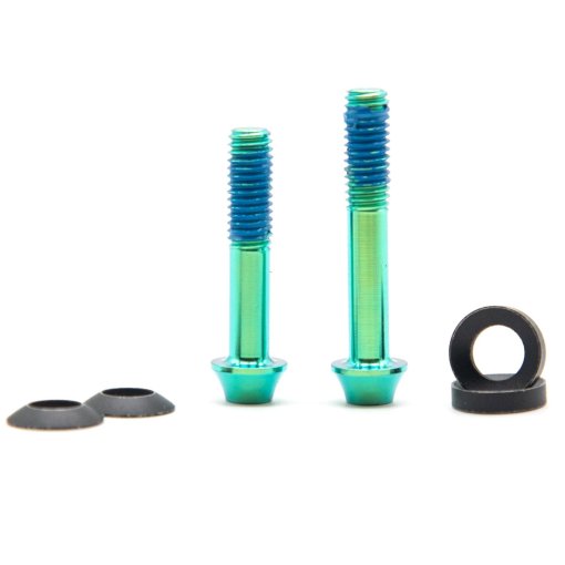 Foto de OAK Components Tornillo Titanio - M6x30mm / M6x35mm - verde