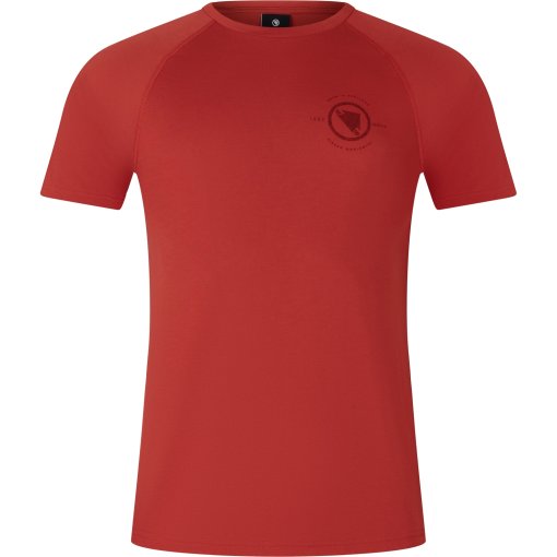 Foto de Endura Camiseta de Manga Corta Hombre - Loop Tech - brick red