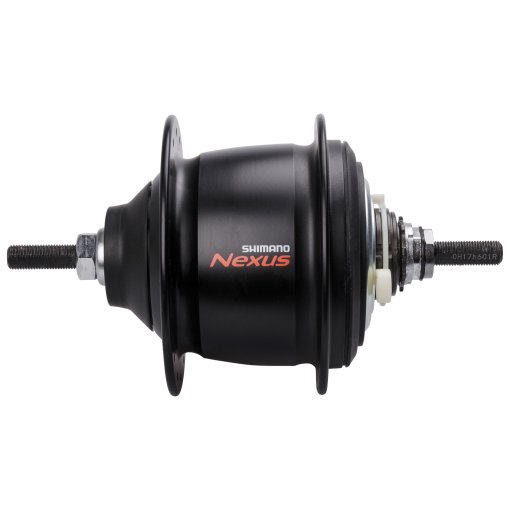 Foto de Shimano Nexus SG-C6001-8R Internal Gear Hub - Roller Brake - 10x132mm Nut Type - 8-Speed - black