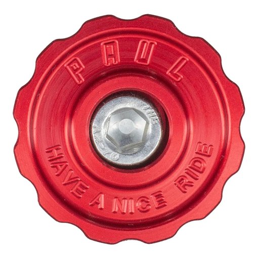 Produktbild von Paul Component Ahead Kappe für KLAMPER Vorbau - 1 1/8&quot; - rot