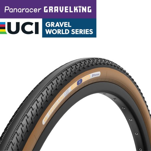 Immagine prodotto da Panaracer Gravelking ZX TLR | UCI Limited Edition - Copertone pieghevole - 45-622 | nero/marrone