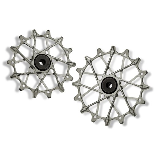 Immagine prodotto da Garbaruk Pulegge Cambio per Shimano | 14-16 denti | 12-velocità - argento