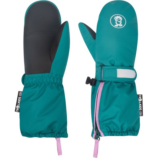 Foto de Trollkids Manoplas Niño - Troll XT - Ocean Green/Light Violet