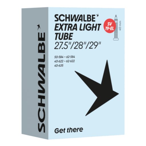 Picture of Schwalbe Inner Tube - No. 19-EL (Extra Light) | 27.5&quot;/28&quot;/29&quot; - 40/62-584/635 | SV 40mm