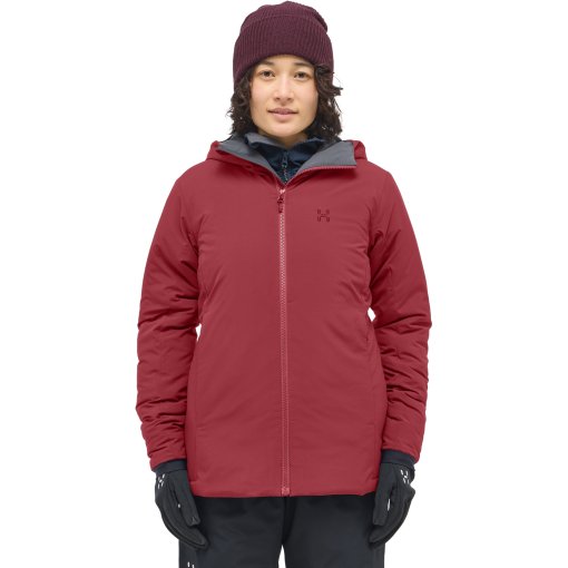 Foto de Haglöfs Chaqueta con Capucha Mujer - Mimic Alert - carmine red 5RC