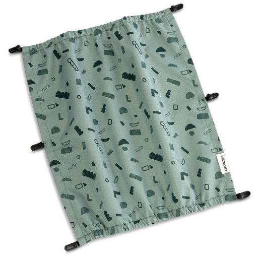 Immagine prodotto da Croozer Protezione Solare per Kid Vaaya 2 / Kid Keeke 2 Rimorchio Bici - jungle green/collection