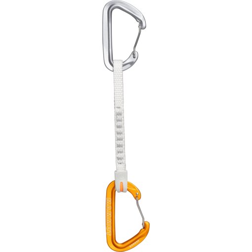 Photo produit de Mammut Dégaines Escalade - Sender Wire 17 cm - light grey-gold
