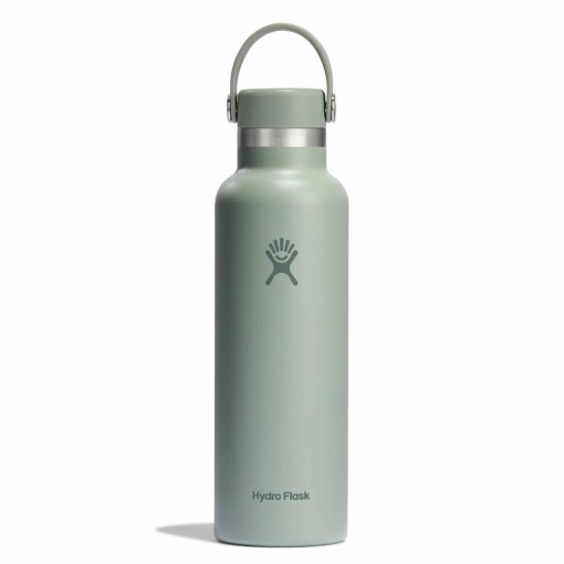 Foto de Hydro Flask Botella Térmica - 21oz Standard Mouth + Tapa Flex Sip - 621ml - Agave