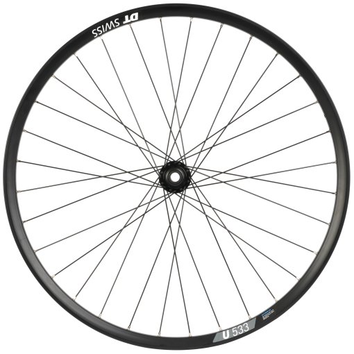 Foto de Shimano | DT Swiss Rueda Delantera - HB-TC500 | U 533 - 26&quot; | Clincher | Centerlock - 15x100mm