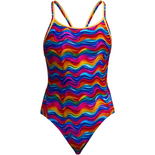 Photo produit de Funkita Diamond Back Eco Maillot de bain une pièce pour femmes - Plastic Fantastic