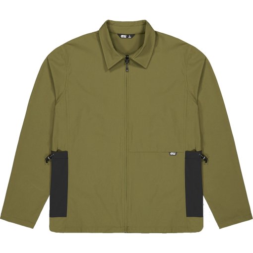 Foto de Picture Camiseta Manga Larga Hombre - Outif Zip - Tobacco