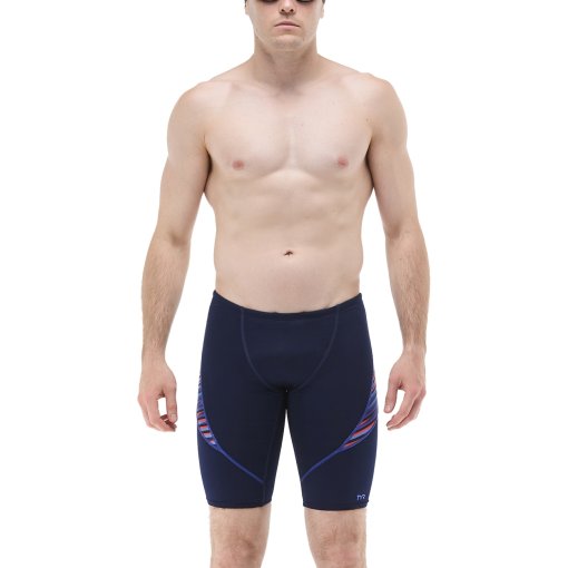 Slika izdelka TYR Zollner Durafast Elite® Curve Splice Jammer Moške kopalne hlače - navy/red/blue