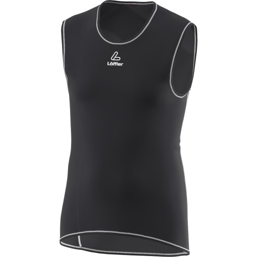 Foto de Löffler Camiseta Interior Hombre - Windstopper® Transtex® Light - negro/blanco 991