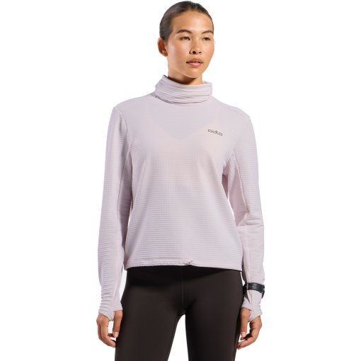 Picture of Odlo Essentials Thermal Turtleneck Running Mid Layer Women - orchid ice