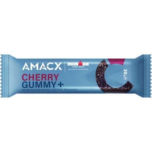 Foto de Amacx Cherry Gummy+ - Barrita de hidratos de carbono - 30g