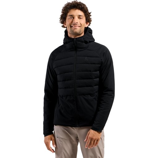 Immagine prodotto da Odlo Giacca Isolata con Cappuccio Uomo - Ascent S-Thermic Mid - nero