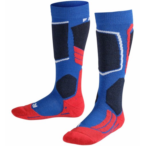 Foto de Falke Calcetines Altos Ski Niños - SK2 Intermediate - cobalt blue 6054