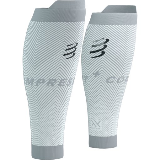 Produktbild von Compressport R2 Oxygen Wadenkompressoren - white/nebel grey