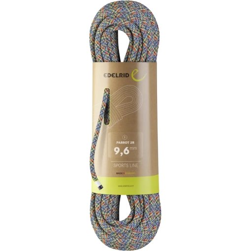 Photo produit de Edelrid Corde Escalade - Parrot 2R 9,6 mm - 60 m - assorted colours