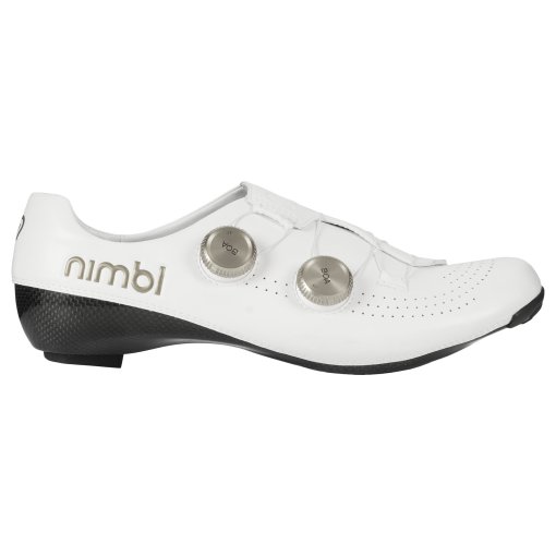 Photo produit de Nimbl Ultimate Glide Chaussures de vélo route - white-silver