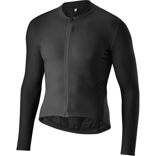 Productfoto van Gonso SITIVO Heren-shirt met lange mouwen - Zwart