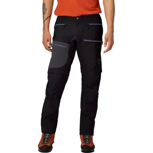 Foto de Norrona Pantalones Desmontables Hombre - trollveggen flex1 - Caviar