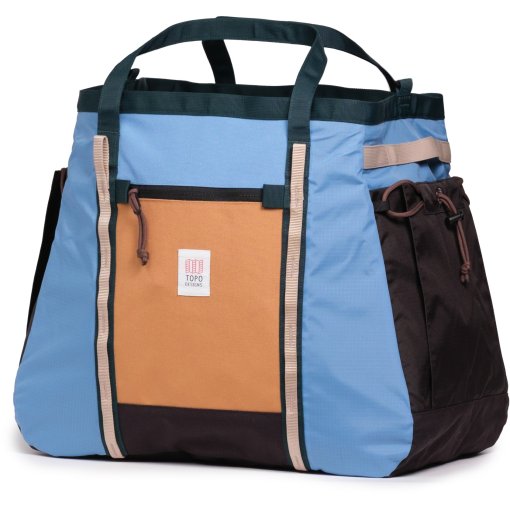Produktbild von Topo Designs Mountain Gear Tasche - 48L - River Blue/Brown Oak