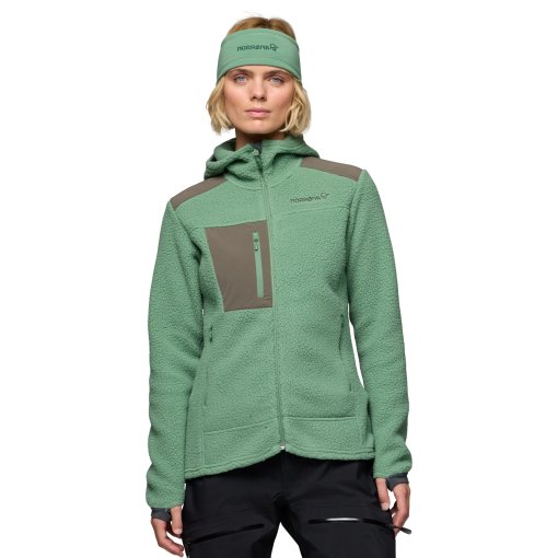 Foto de Norrona Chaqueta con Capucha Mujer - trollveggen warm3 - Dark Ivy