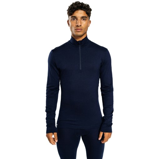 Immagine prodotto da Ulvang Maglia Intima Maniche Lunghe Uomo - Hero Half Zip - Navy Blue