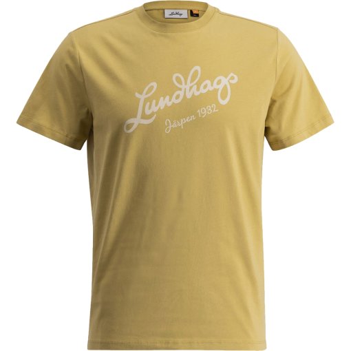 Foto de Lundhags Camiseta Hombre - Järpen Logo - Straw 50700