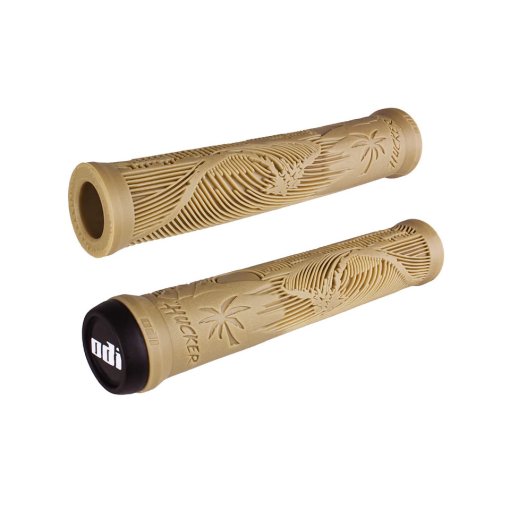 Immagine prodotto da ODI Manopole di Manubrio - Hucker Signature - BMX |  Flangeless | 160mm - Brown