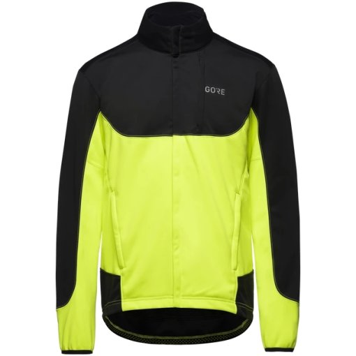 Foto de GOREWEAR Chaqueta Hombre - C5 GORE® WINDSTOPPER® Thermo Trail - black/neon yellow 9908