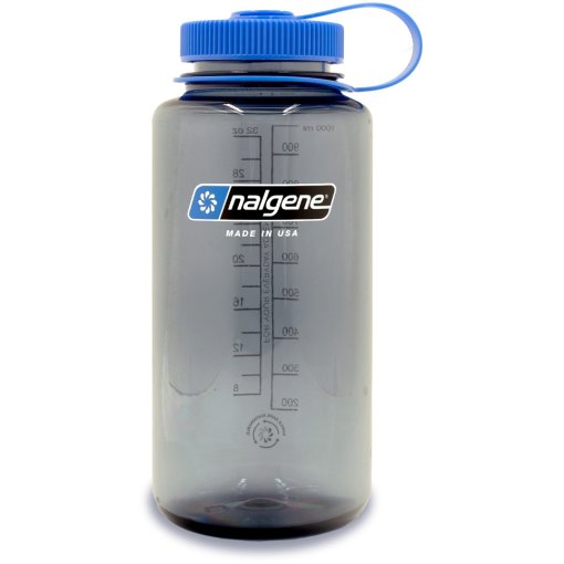 Productfoto van Nalgene Wide Mouth Sustain Drinkfles - 1L - grijs