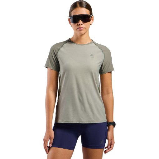 Foto de Odlo Camiseta Trail Running Mujer - X-Alp - agate gray - vetiver