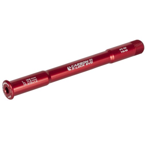 Foto de Carbon-Ti X-Lock EVO Eje pasante - 15x110mm - X-RockShox - M15x1.5mm - Longitud 158mm - rojo