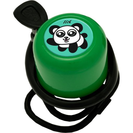 Productfoto van Liix Scooter Bell fietsbel - Cute Panda Green