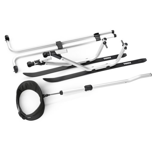 Zdjęcie: Thule Chariot 2 Cross-Country Zestaw narciarski