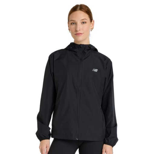 Foto de New Balance Chaqueta de correr Mujer - Hooded - Negro