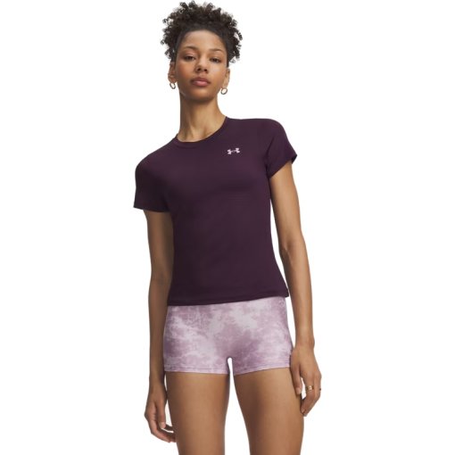 Picture of Under Armour UA Tech™ Mesh Short Sleeve Shirt Women - Purple Echo/Mauve Pink