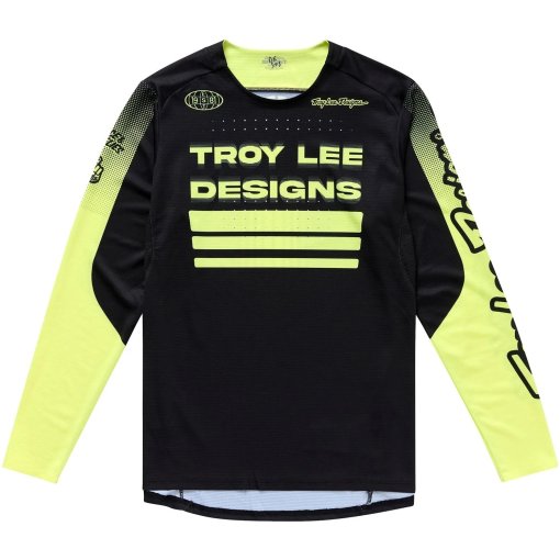 Foto de Troy Lee Designs Maillot de Manga Larga Hombre - Sprint - Segment Black