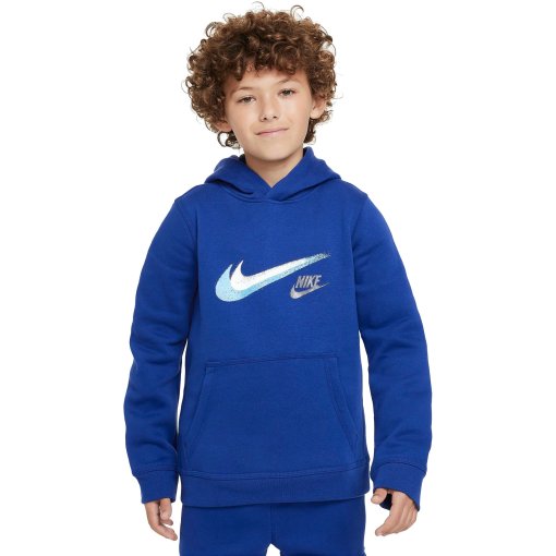 Produktbild von Nike Sportswear Fleece Hoodie Kinder - deep royal blue FZ4712-455