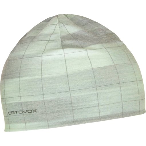 Productfoto van Ortovox MTB Merino Gebreide beanie - green acid motion aop