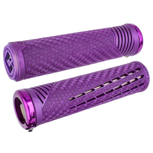 Immagine prodotto da ODI Manopole di Manubrio - CF - BMX | Lock-On V2.1 | 135mm - purple / purple