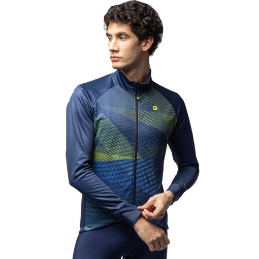 Foto de Alé Chaqueta Ciclismo  Hombre - PRAGMA Connect - azul